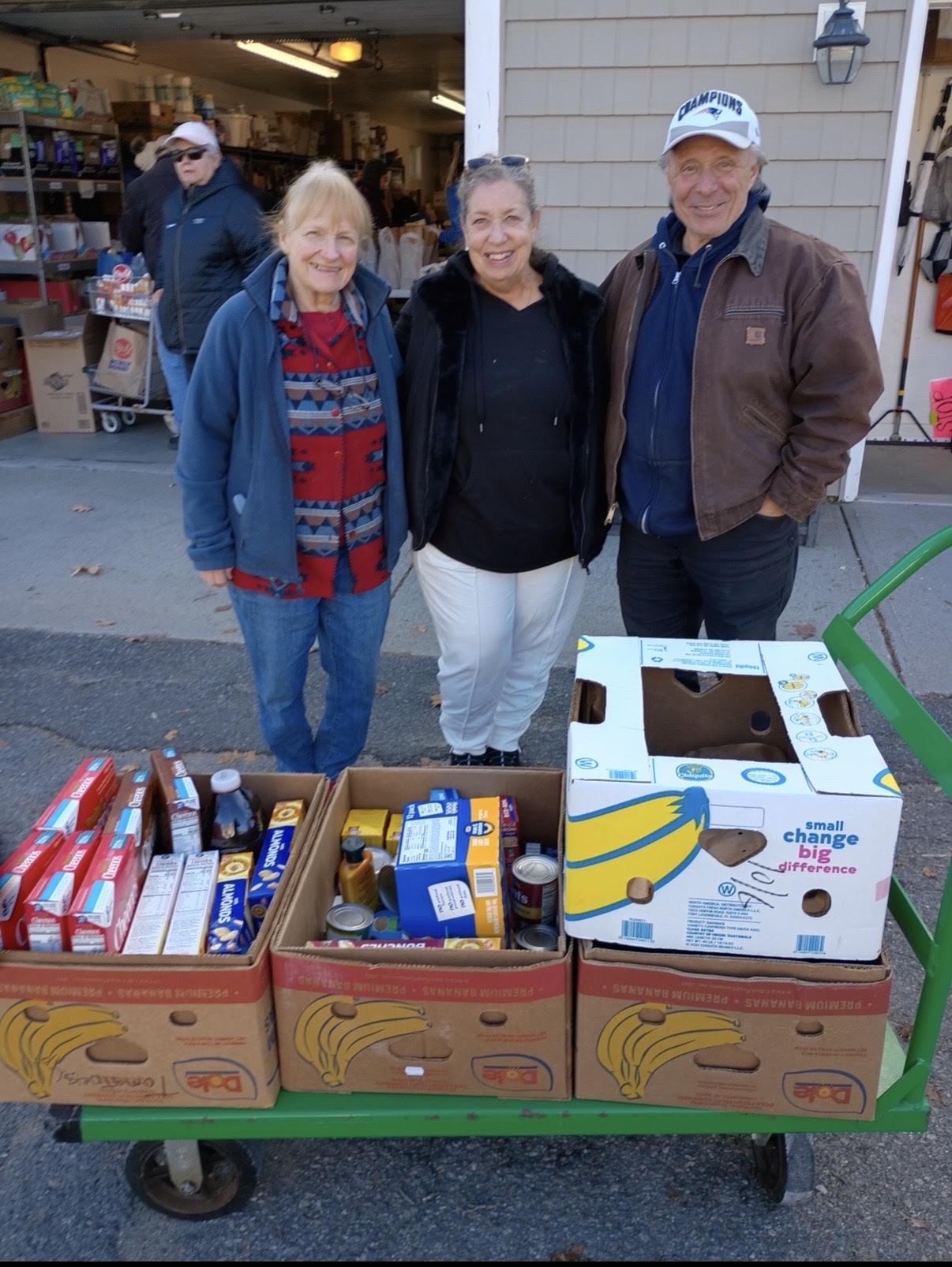 Norwood Food Pantry donation, 2025